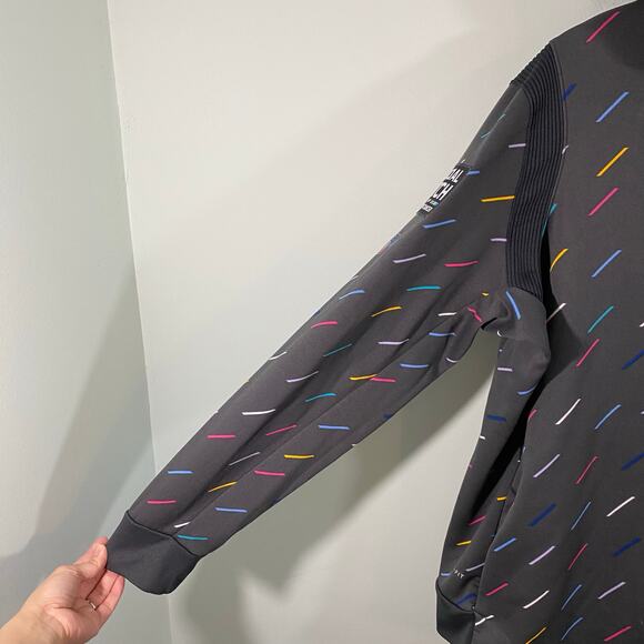 NFL On Field New York Jets Grey Crucial Catch Pattern Pullover Hoodie Size XXL - Picture 6 of 9